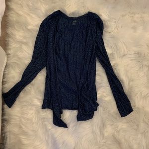 Navy blue cardigan